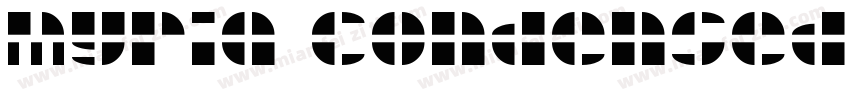myria Condensed-bold字体转换